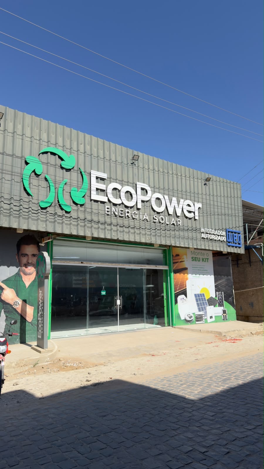 Fachada da loja EcoPower Toritama